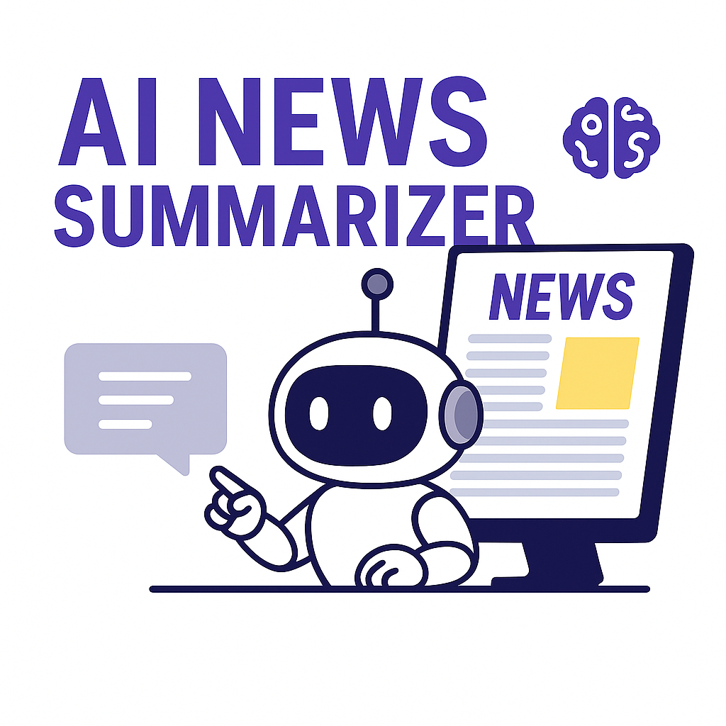 AI News Summarizer - Personal AI assistant for summarizing news across globe